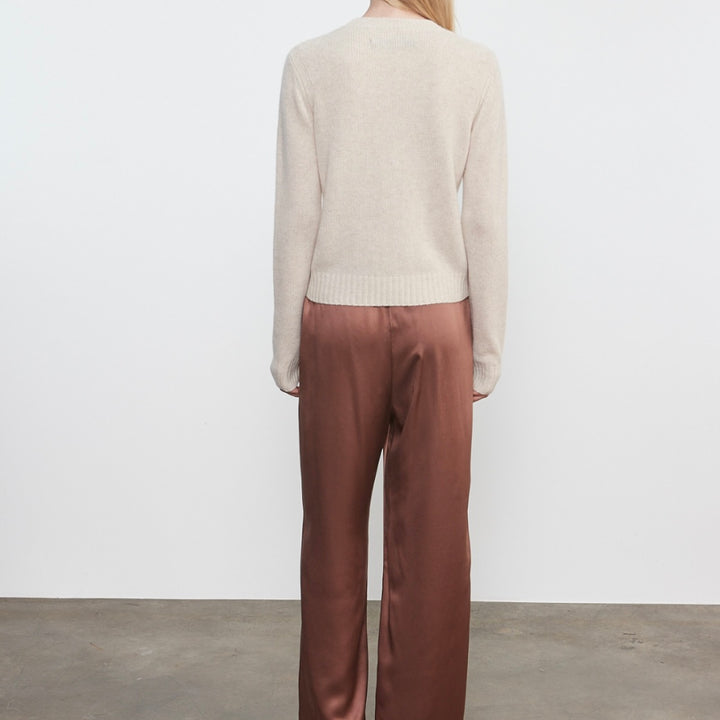 Nutmeg Silk Satin Pantlet