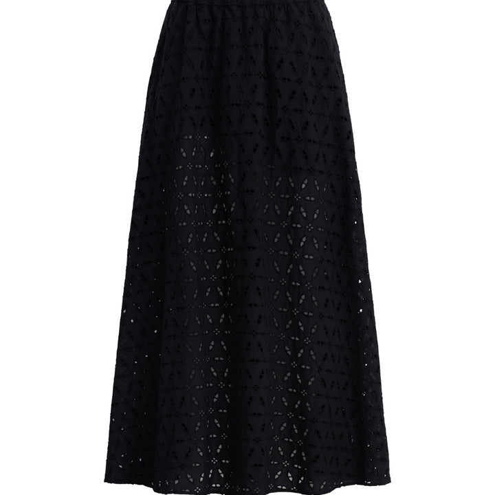 Black Pretty Please Maxi Skirt