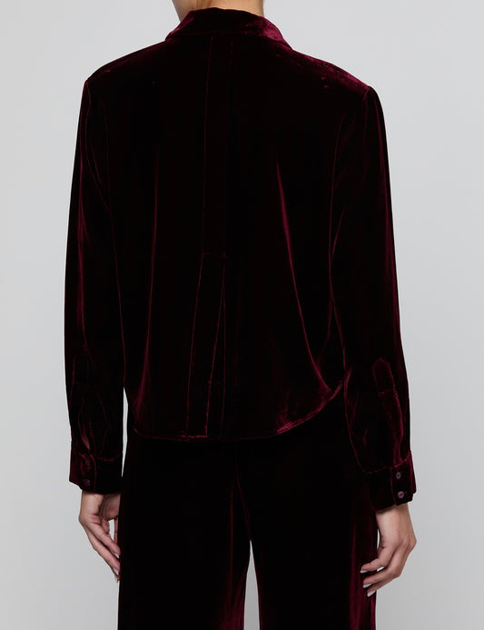 Deep Port Cosette Crop Shirt