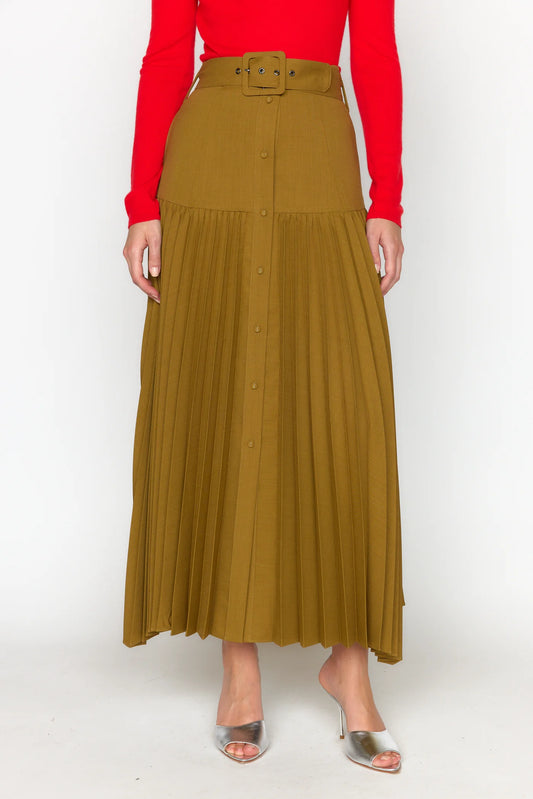 Olive Cody Midi Skirt