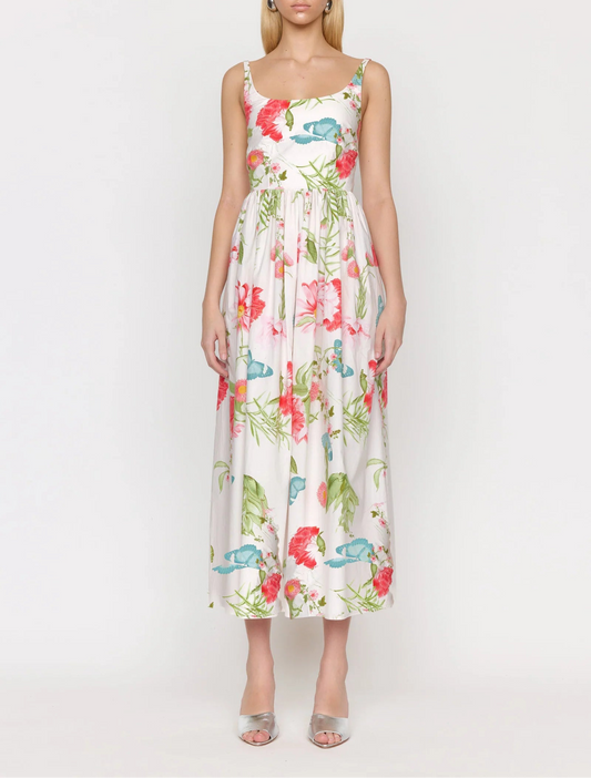 Monarch Ivory Nixie Midi Dress