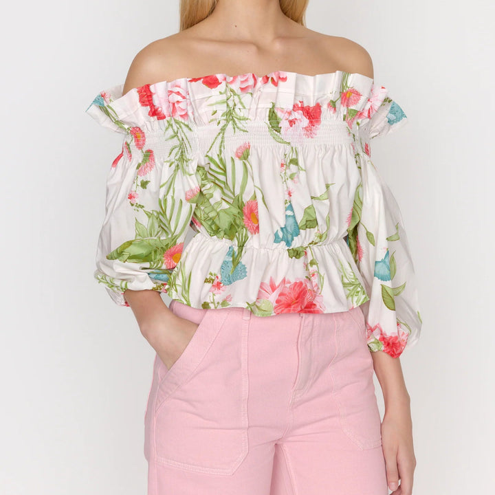 Monarch Ivory Delphi Top