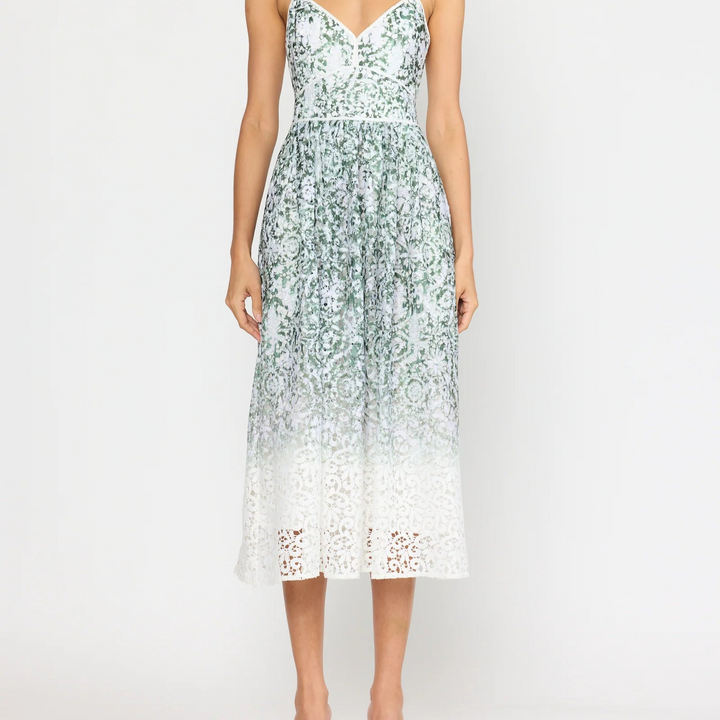 Sage Light Leilani Midi Dress