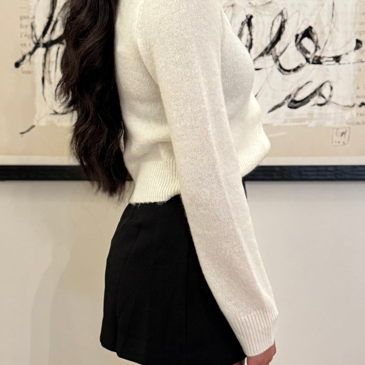 Black Soleil Mini Skort