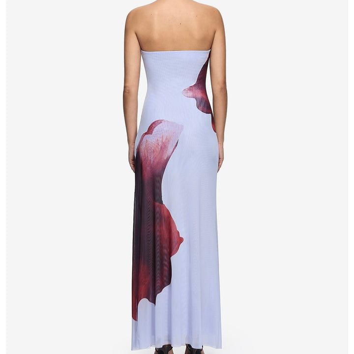Floral Bloom Georgiana Strapless Maxi Dress
