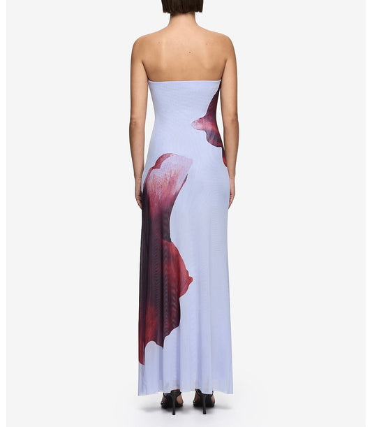 Floral Bloom Georgiana Strapless Maxi Dress
