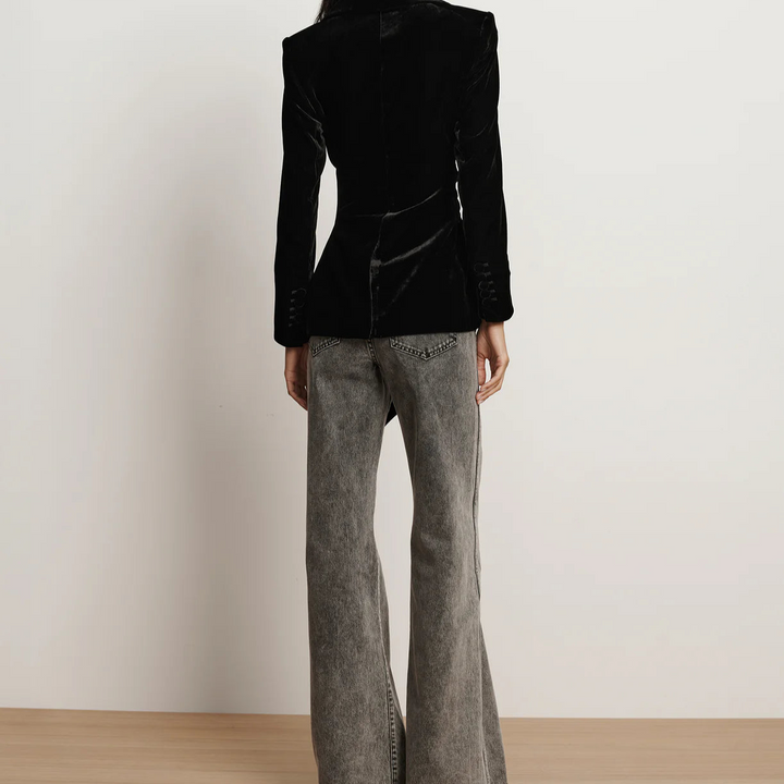 Black Velvet Issel Jacket
