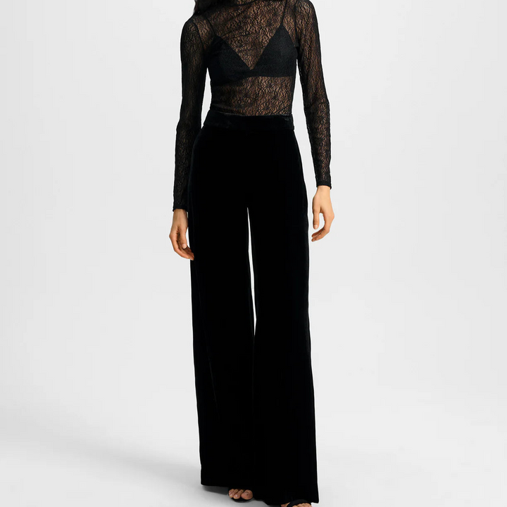 Black Velvet Alex Pant