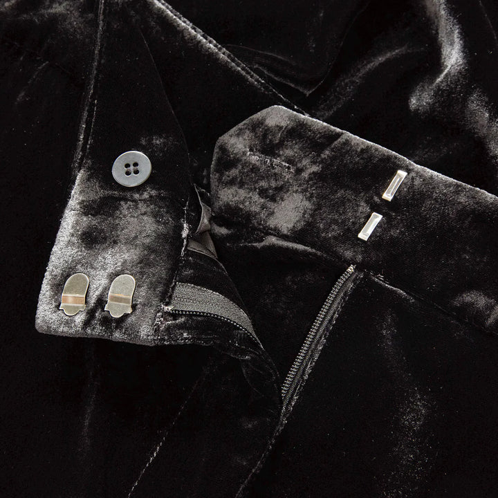 Black Velvet Alex Pant
