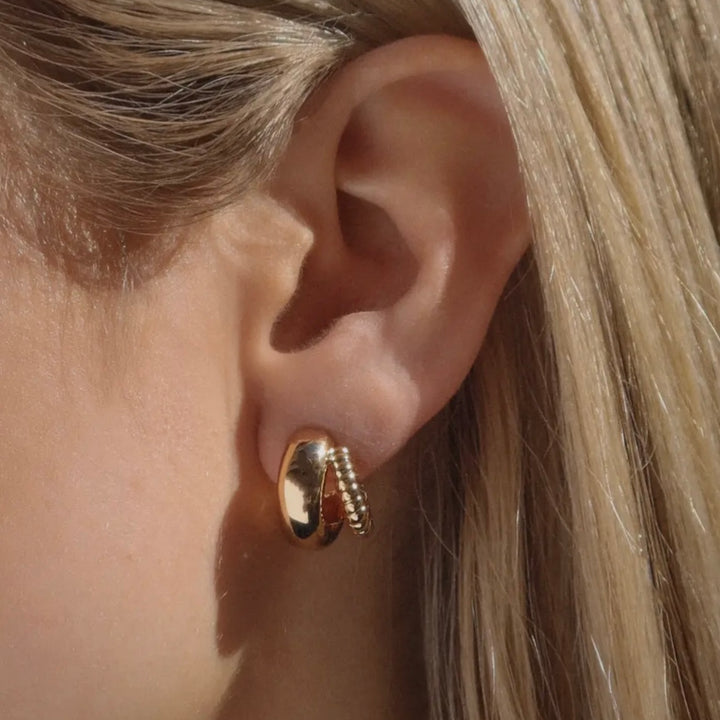 Conrad Textured Hoops