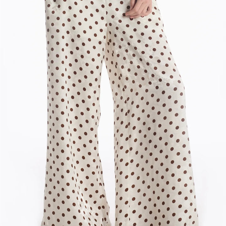 Brown Polka Dot Marta Pant