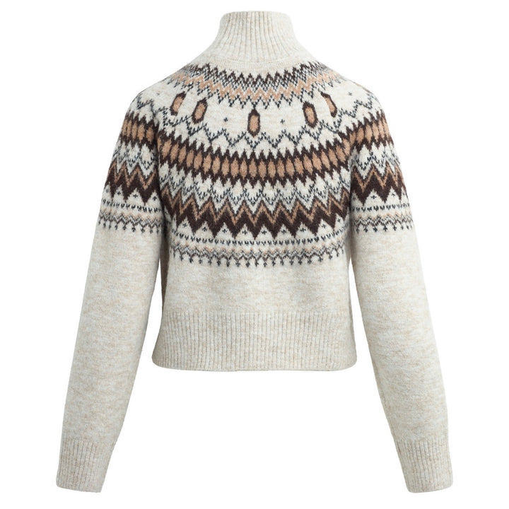 Cream Espresso Chalet Sweater