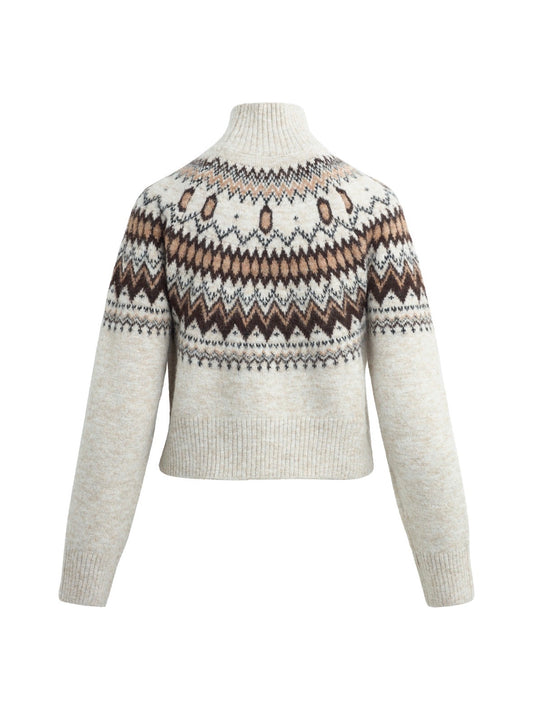 Cream Espresso Chalet Sweater