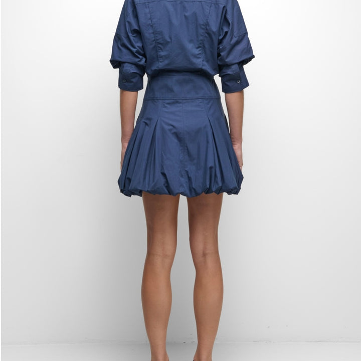 Midnight Effie Bubble Mini Dress