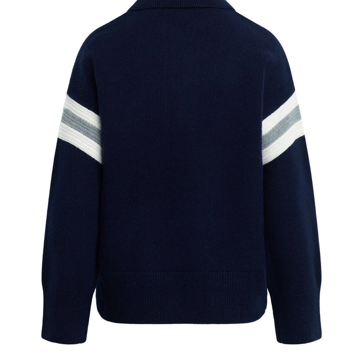 Navy Multi Grace Sweater
