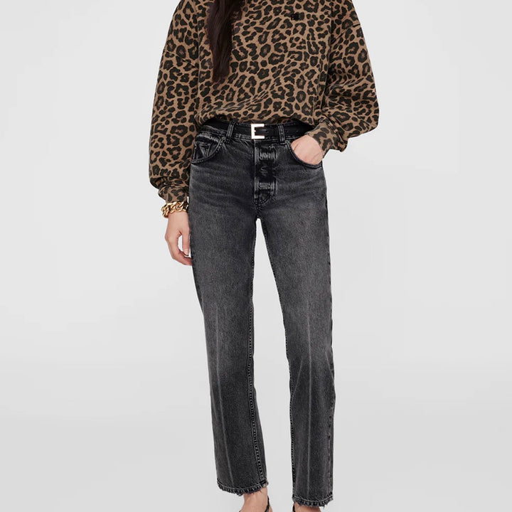 Leopard Miles Sweatshirt