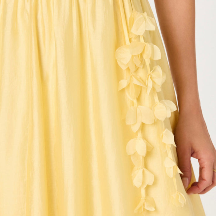 Butter Yellow Halcyon Dress
