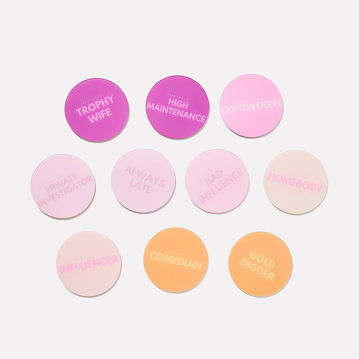 Party Personality Coasters | Set of 10