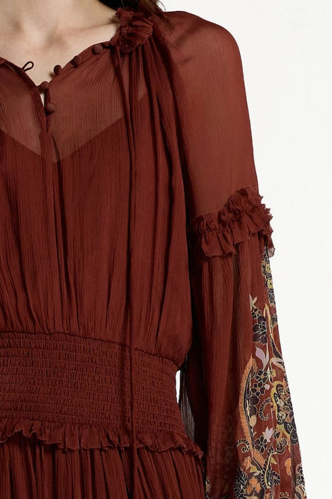 Rust Montara Melody Dress
