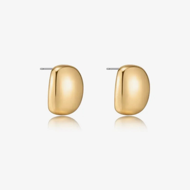 Minimal Curved Square Studs