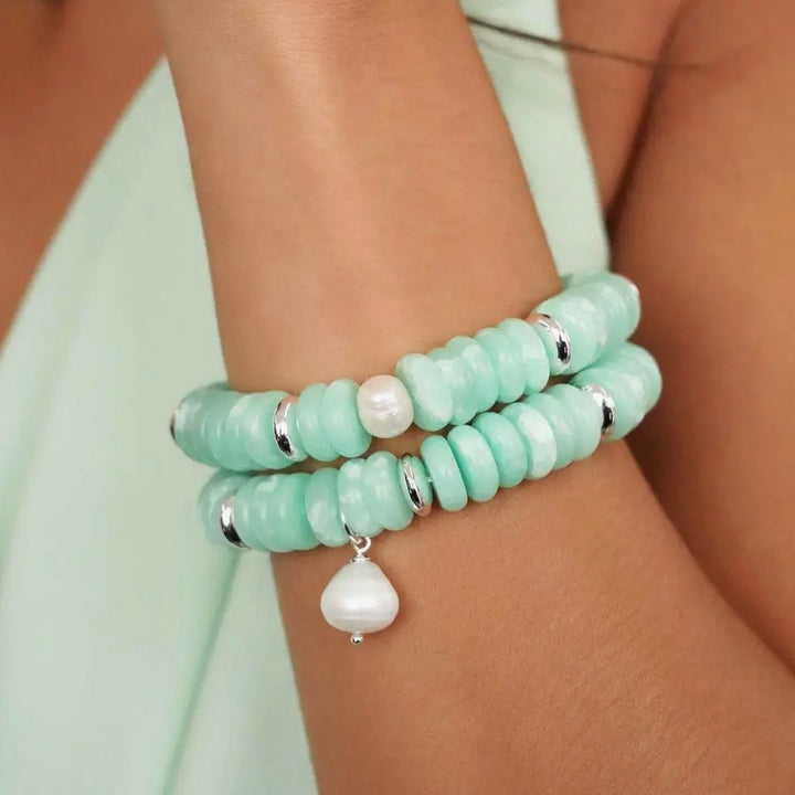 Seafoam Saint Topez Bracelet Set