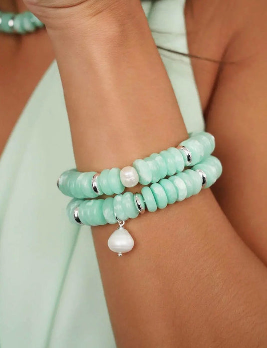 Seafoam Saint Topez Bracelet Set