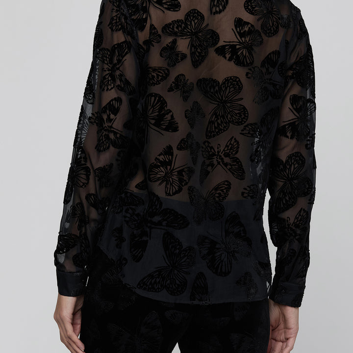 Black Butterfly Laurent Blouse