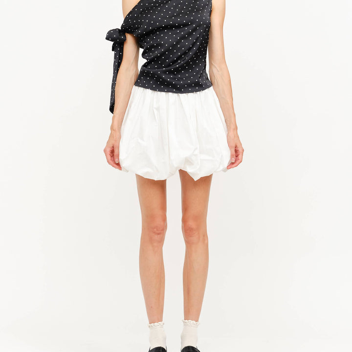 Black Polka Dot Celestine Top