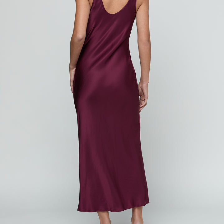 Merlot Red Akiya Tank Dress