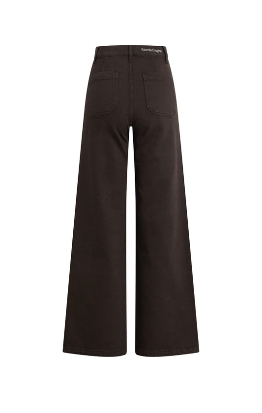 Espresso Mischa Wide Leg Jean