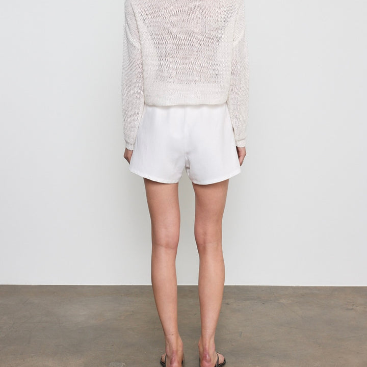 Off White Twill All Day Short