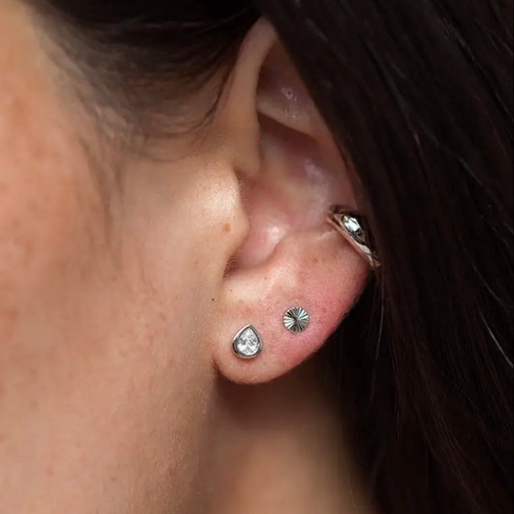 Joni Bezel Studs