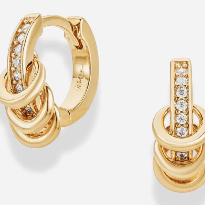 Gold Plate Levi Huggies
