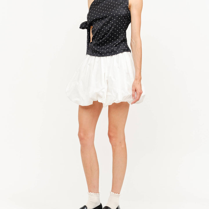 Black Polka Dot Celestine Top