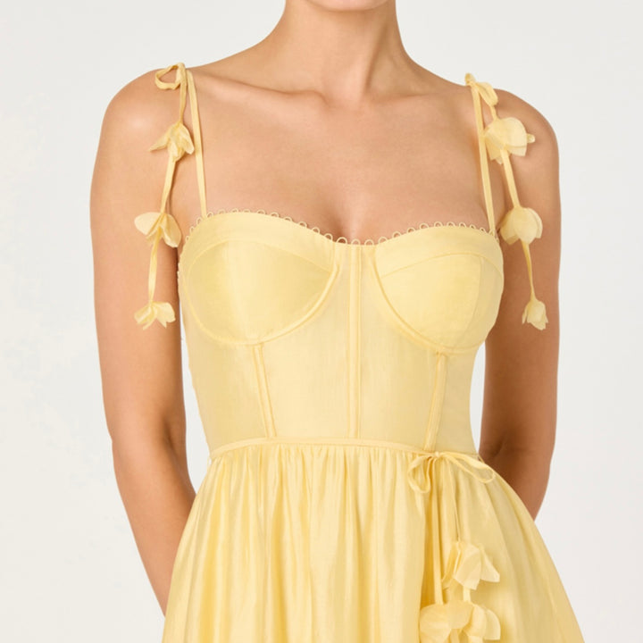 Butter Yellow Halcyon Dress