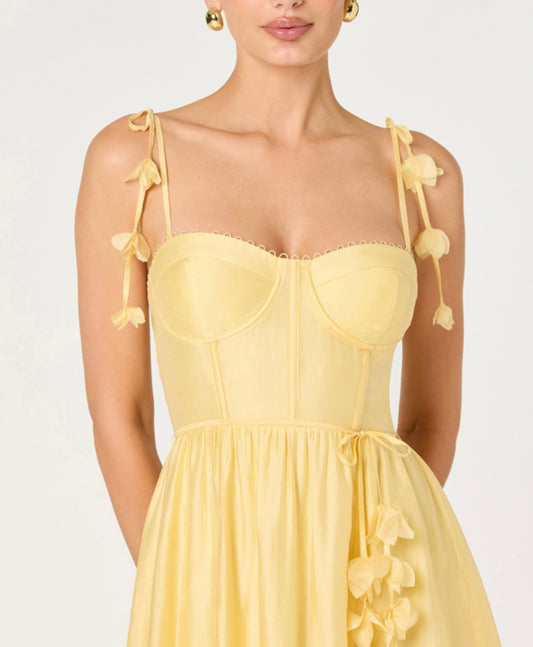 Butter Yellow Halcyon Dress