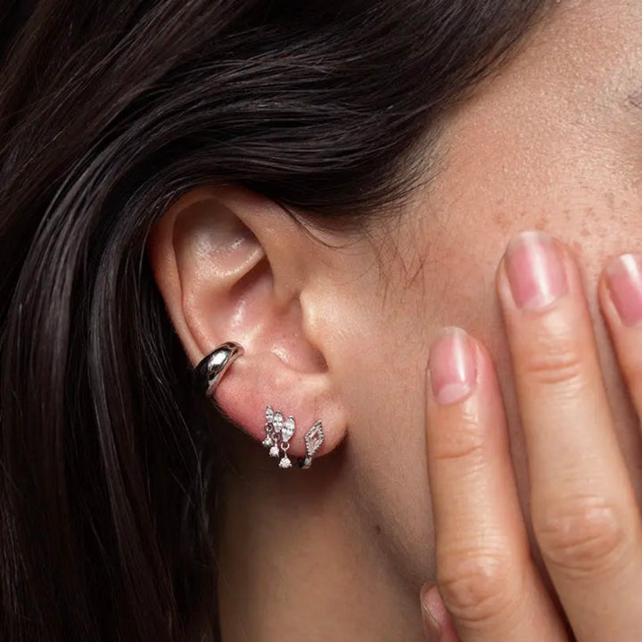 Gabby Marquise Dangle Studs