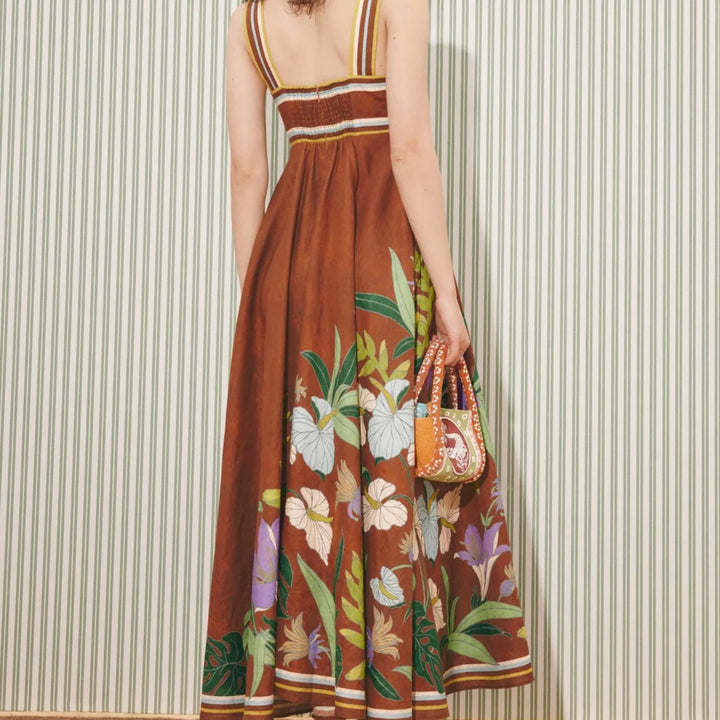 Chocolate Alfie Twist Sundress