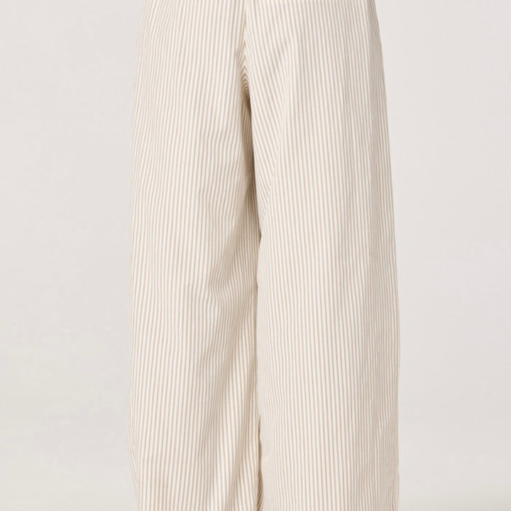 Brown Stripe Neha Pants