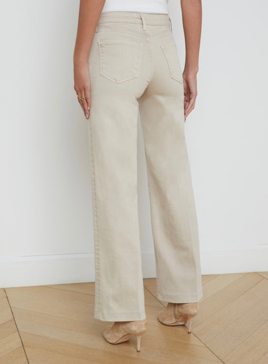 Biscuit Scotty High Rise Wide Leg Jean