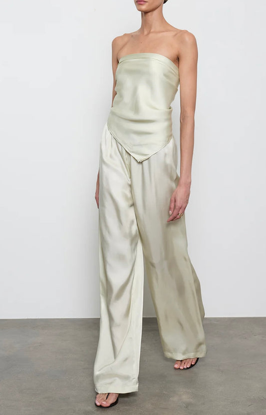 Beach Glass Fluid Twill Pant