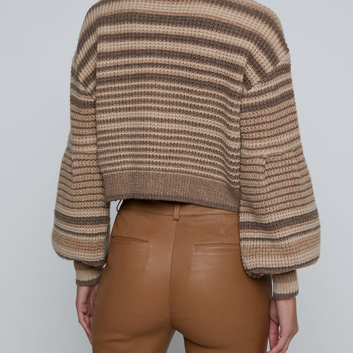 Biscuit Stripe Christabel Sweater