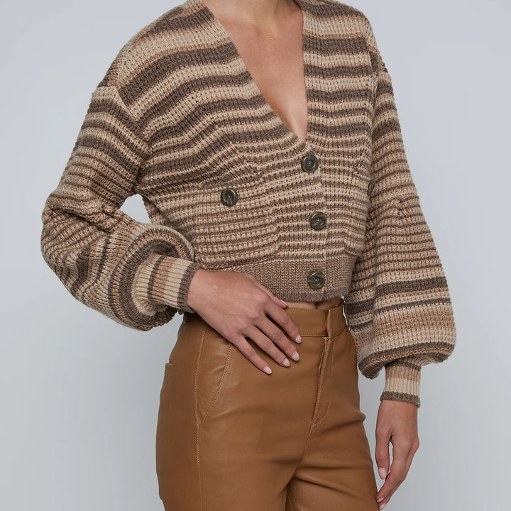 Biscuit Stripe Christabel Sweater