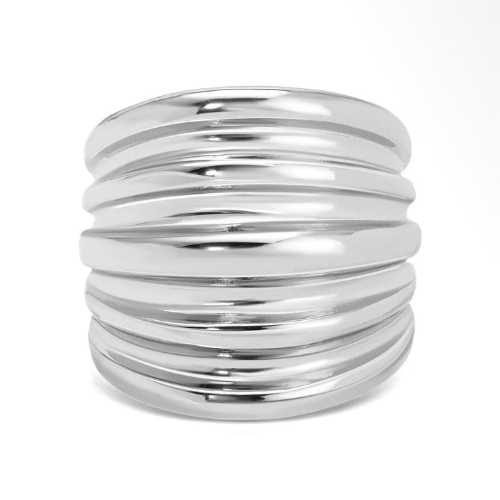 Plated Stacked Band Ring