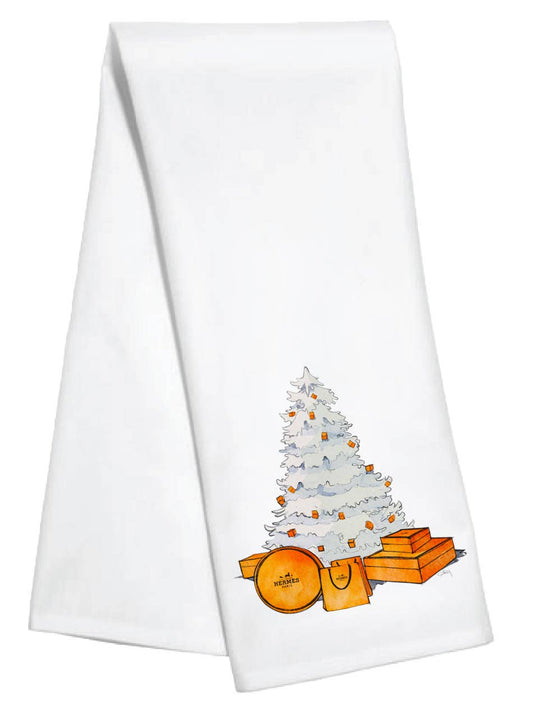 Orange Tree Kitchen Towel