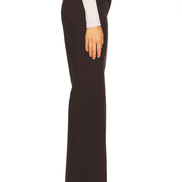 Mocha Penny High Rise Wide Leg Jean