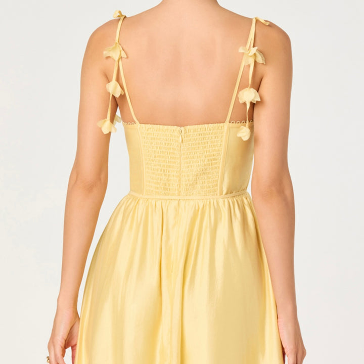 Butter Yellow Halcyon Dress