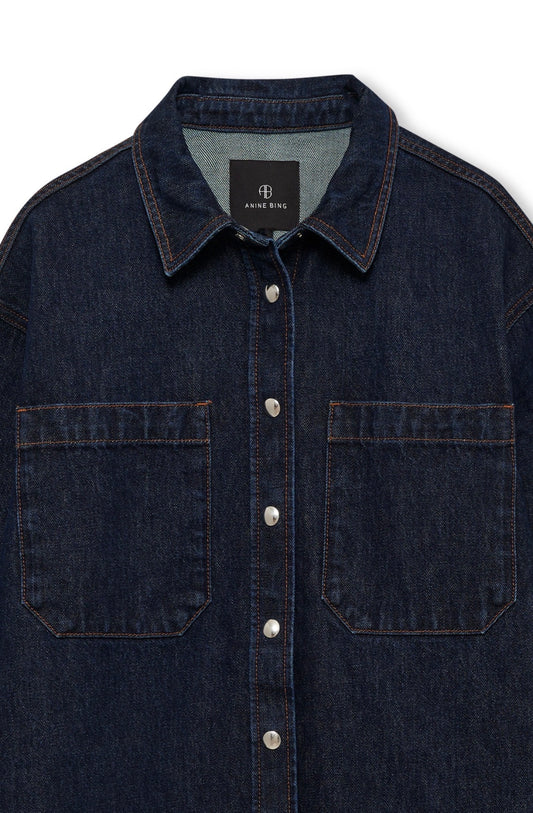 Unwashed Blue Samy Shirt