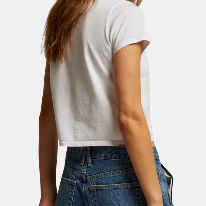 White Supima Cotton Baby Tee