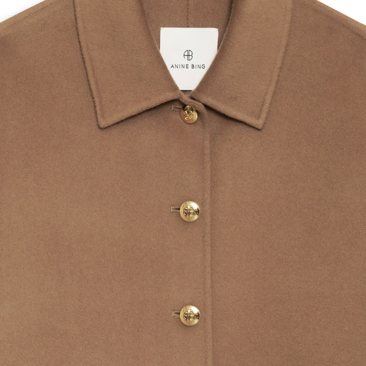 Camel Lucia Cashmere Blend Jacket